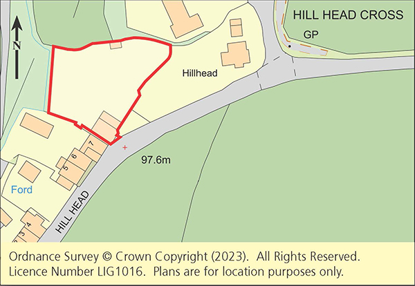 Lot: 41 - LAND WITH PLANNING FOR TWO DWELLINGS - 